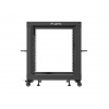 LANBERG OTEVŘENÝ RACK 12U 19" 600X600-1100 NASTAVITELNÝ ČERNÝ