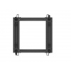 LANBERG OTEVŘENÝ RACK 12U 19" 600X600-1100 NASTAVITELNÝ ČERNÝ