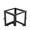 LANBERG OTEVŘENÝ RACK 12U 19" 600X600-1100 NASTAVITELNÝ ČERNÝ