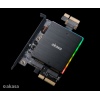 AKASA adaptér dual M.2 do PCIex s chladičem RGB