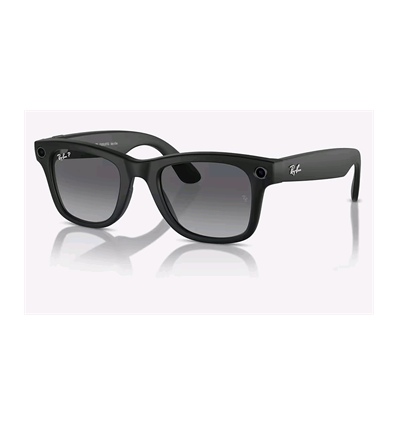Meta Ray-Ban Wayfarer, AI brýle, Matte Black, Polarized Gradient Graphite Large size