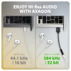 AXAGON ADA-HA, USB-A na 3.5mm jack Hi-Res DAC audio adaptér, 384kHz/32bit, stereo