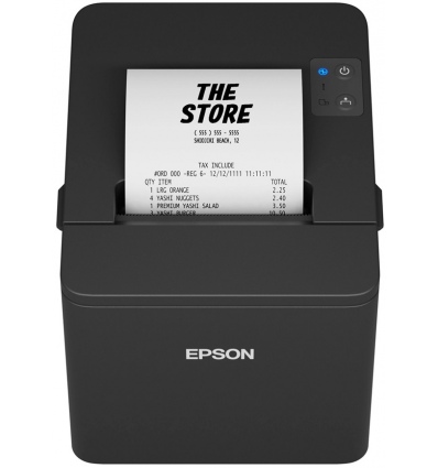 Epson TM-T20IV(102):USB+Serial+Ether,PS,Blk,EU