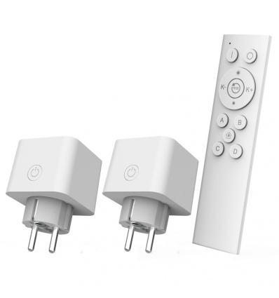 TRUST WIFI Socket Starter Set 2 Smart Plugs + Remote