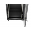 LANBERG 19" VOLNĚ STOJÍCÍ RACKOVÁ SKŘÍŇ 27U/600X600 (FLAT PACK) S PROSKLENÝMI DVEŘMI ČERNÁ