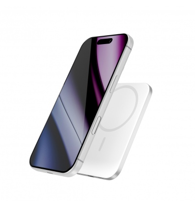 Epico Slim 3000mAh Mag+ powerbanka EM31b - stříbrná