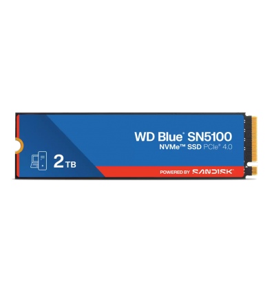 WD Blue SN5100 POWERED BY SANDISK/2TB/SSD/M.2 NVMe/Modrá/5R