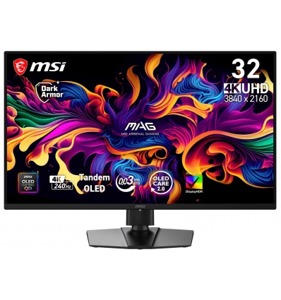 MSI MAG 321UP QD-OLED X24 31.5"/UHD/QD-OLED/240Hz
