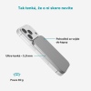 Epico Slim 3000mAh Mag+ powerbanka EM31b - stříbrná