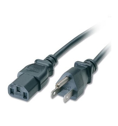 PremiumCord Kabel síťový k počítači 2m s USA zástrčkou