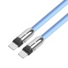 TB USB-C 2v1 kabel, 1m, modrý
