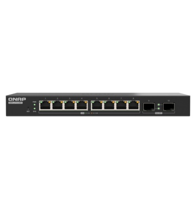 QNAP switch QSW-L2110-2S8T (8x 2,5GbE port, 2x 10Gb SFP+ port, Lite Managed)