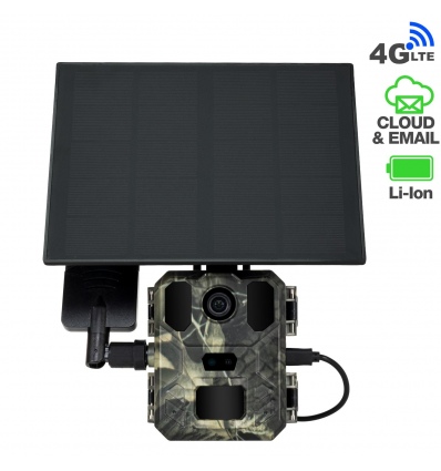 EVOLVEO StrongVision LTE MINI, 4G fotopast, Cloud/Email přenos, solární napájení, výměnné Li-Ion 186