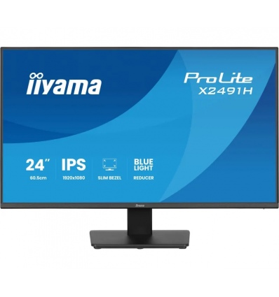 24" iiyama X2491HS-B1:IPS,DP,HDMI,120Hz