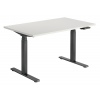 Stolová deska BR168BL, 1600 x 800 x 25 mm bílá pro výškově stavitelné podnože Brateck