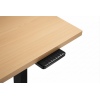 Stolová deska BR168BK, 1600 x 800 x 25 mm buk pro výškově stavitelné podnože Brateck