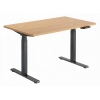 Stolová deska BR168BK, 1600 x 800 x 25 mm buk pro výškově stavitelné podnože Brateck