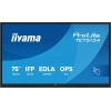 75" iiyama TE7513A-B2AG:IPS,4K,40P,EDLA