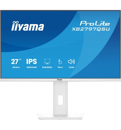 27" iiyama XB2797QSU-W1:IPS,QHD,HDMI,DP,HAS