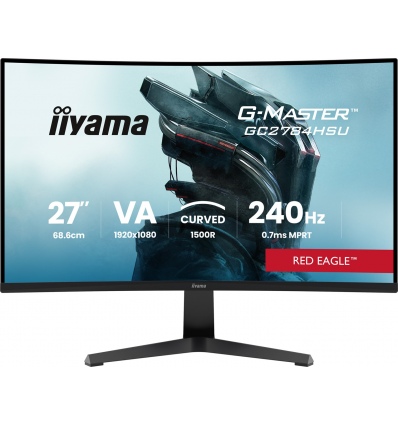 iiyama G-Master/GC2784HSU-B1/27"/VA/FHD/240Hz/0,7ms/Černá/3R