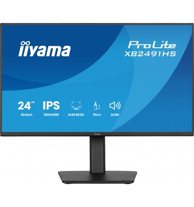 iiyama ProLite/XB2491HS-B1/23,8"/IPS/FHD/120Hz/1ms/Černá/3R