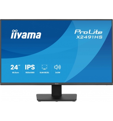 iiyama ProLite/X2491HS-B1/23,8"/IPS/FHD/120Hz/1ms/Černá/3R