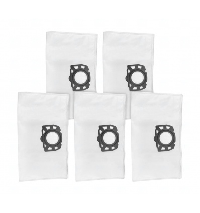 Sada sáčků T6 Power pro Karcher WD4, WD5, WD6, MV4, MV5, MV6, 5 ks 