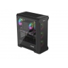 Počítačová skříň Genesis IRID 505 ARGB V2/Midi Tower/Transpar./Černá