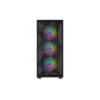 Počítačová skříň Genesis DIAXID 605 ARGB/Midi Tower/Transpar./Černá