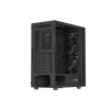 Počítačová skříň Genesis DIAXID 605F/Midi Tower/Transpar./Černá