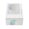 Počítačová skříň Genesis DIAXID 605 ARGB/Midi Tower/Transpar./Bílá