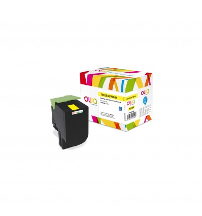 OWA Armor toner kompatibilní s Lexmark 70C2XYE, 4000st, žlutá/yellow