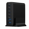Gembird Universal charger 75W 2x USB-A, 4x USB-C