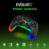 EVOLVEO Ptero2, bezdrátový & drátový gamepad pro PC, PS3/4/5, iOS, Android, Switch, černý