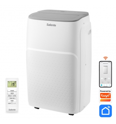 Salente SummerICE12, chytrá mobilní klimatizace, 12000 BTU, WiFi+Bluetooth, dálk. ovl.