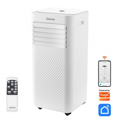 Salente SummerICE7, chytrá mobilní klimatizace, 7000 BTU, WiFi+Bluetooth, dálk. ovl.