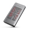 AXAGON EEM2-20GD, USB-C 20Gbps externí box pro dva M.2 NVMe SSD s funkcí klonování