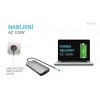 i-tec USB-C Metal Nano 3x Display (DP, HDMI and VGA) Docking Station, Power Delivery 100W