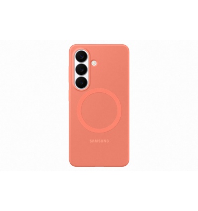 Samsung Silikonový kryt s magnetem S26 Coralred