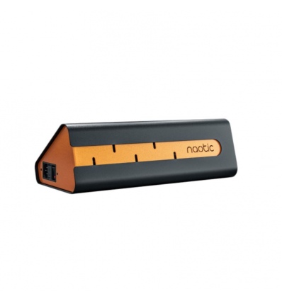 PORT NAOTIC Five Charge, USB-C, nabíjecí stanice pro 5 notebooků, černá/měděná