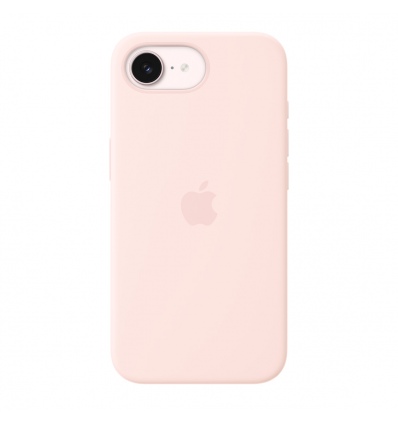 iPhone 17e Silicone Case with MagSafe – Soft Pink