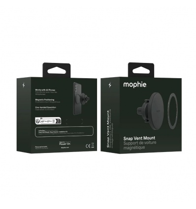 Mophie Snap držák - černý (nenabíjecí)