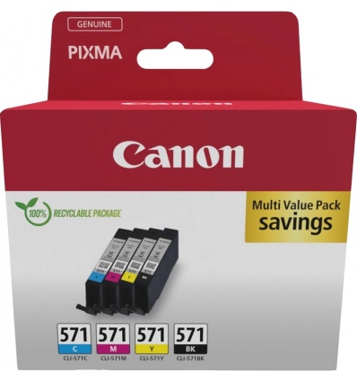 Canon CLI-571 C/M/Y/BK MULTI SEC