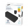 Platinet SET 3v1 Powerbanka 20000 mAh + Nabíječka 20W Power Delivery, kabel USB-C 1m, černá