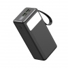 Platinet Powerbanka 40000 mAh 65W Power Delivery, 2xUSB-C, 2xUSB-A, kabel USB-C 1m, černá
