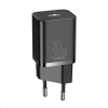 Baseus rychlonabíječka do sítě Super Si USB-C PD QC 30W černá