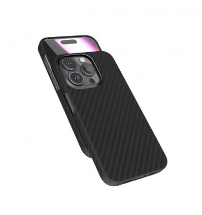 Epico Mag+ Carbon kryt pro iPhone 15 Pro