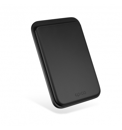 Epico Mag+ Leather Wallet - černá