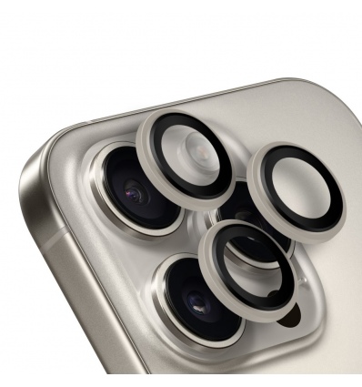 OBAL:ME Ochrana Čoček pro Apple iPhone 15 Pro/15 Pro Max Natural Titanium