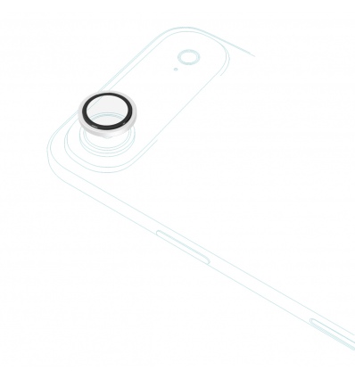 Epico Alu Lens Protectors iPhone Air - stříbrná
